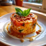 Baked Cottage Cheese Eggs With Sun Dried Tomato Basil Cream Swirl 1767789660.3595793