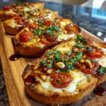Basil Tomato Cheesy Toast With Sun Dried Tomato Glaze 6 Basil Tomato Cheesy Toast With Sun Dried Tomato Glaze 1767844841.336993