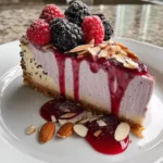 Blackberry Raspberry Cheesecake With Glossy Fruit Gelée 6 Blackberry Raspberry Cheesecake With Glossy Fruit Gelee 1767837512.3910387