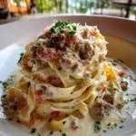 Cheeseburger Alfredo Pasta With Smoked Turkey Swirl 1767809759.3353164
