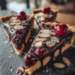 Cherry Chocolate Chip Pie With Salted Caramel Chocolate Ganache 6 Cherry Chocolate Chip Pie With Salted Caramel Chocolate Ganache 1767805708.8251035