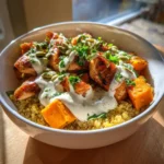Chipotle Lime Yogurt Chicken Sweet Potato Bowls 1767835332.489019
