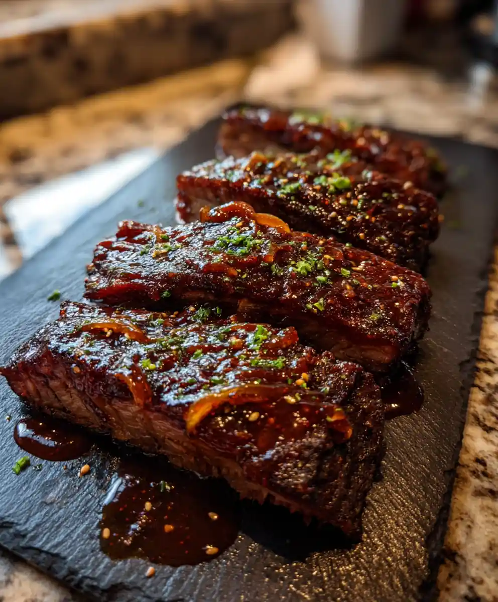 Coffee Chili Glazed Slow Cooker Beef Brisket With Onion Apple Swirl 5 Coffee Chili Glazed Slow Cooker Beef Brisket with Onion Apple Swirl