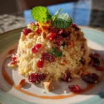 Cranberry Almond Couscous Salad With Citrus Pomegranate Vinaigrette And Caramelized Almond Ribbons 6 Cranberry Almond Couscous Salad With Citrus Pomegranate Vinaigrette And Caramelized Almond Ribbons 1767864183.9820917