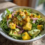 Creamy Lime Coconut Avocado Mango Salad With Toasted Coconut 1767861864.2268858