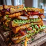 Crispy Avocado Club Sandwich With Sun Dried Tomato Aioli 6 Crispy Avocado Club Sandwich With Sun Dried Tomato Aioli 1767836810.7697613