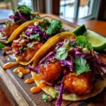 Crispy Baja Fish Tacos With Mango Habanero Glaze 1767850844.7349226