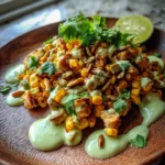 Crispy Fried Corn With Smoked Turkey And Cilantro Lime Crema 1767810978.4512842