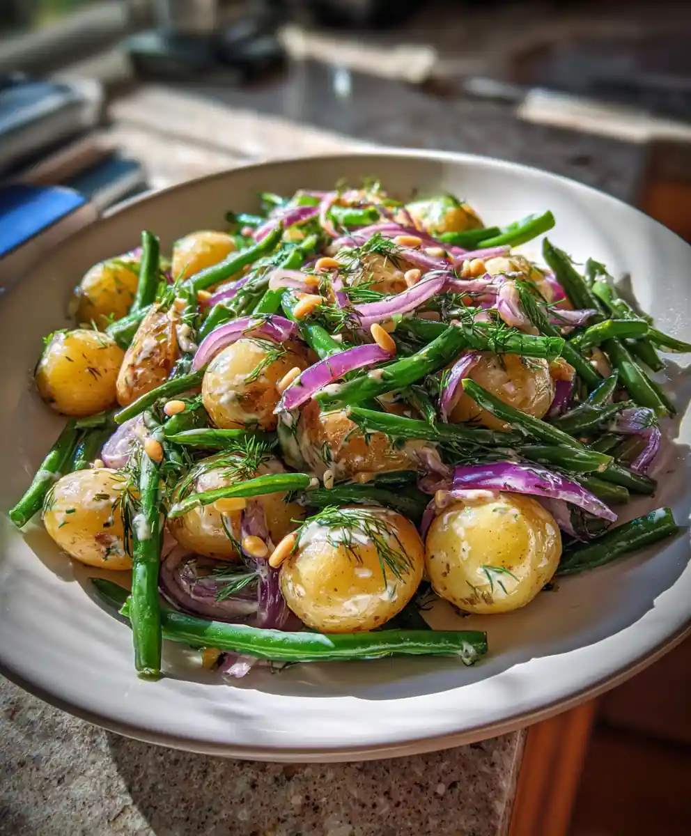 French Inspired Potato And Green Bean Salad With Lemon Dijon Vinaigrette 5 French Inspired Potato and Green Bean Salad with Lemon Dijon Vinaigrette