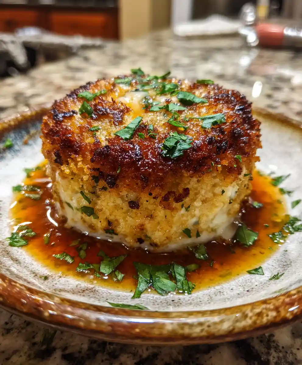 Garlic Parmesan Cheeseburger Bombs With Crispy Butter Drizzle 5 Garlic Parmesan Cheeseburger Bombs with Crispy Butter Drizzle