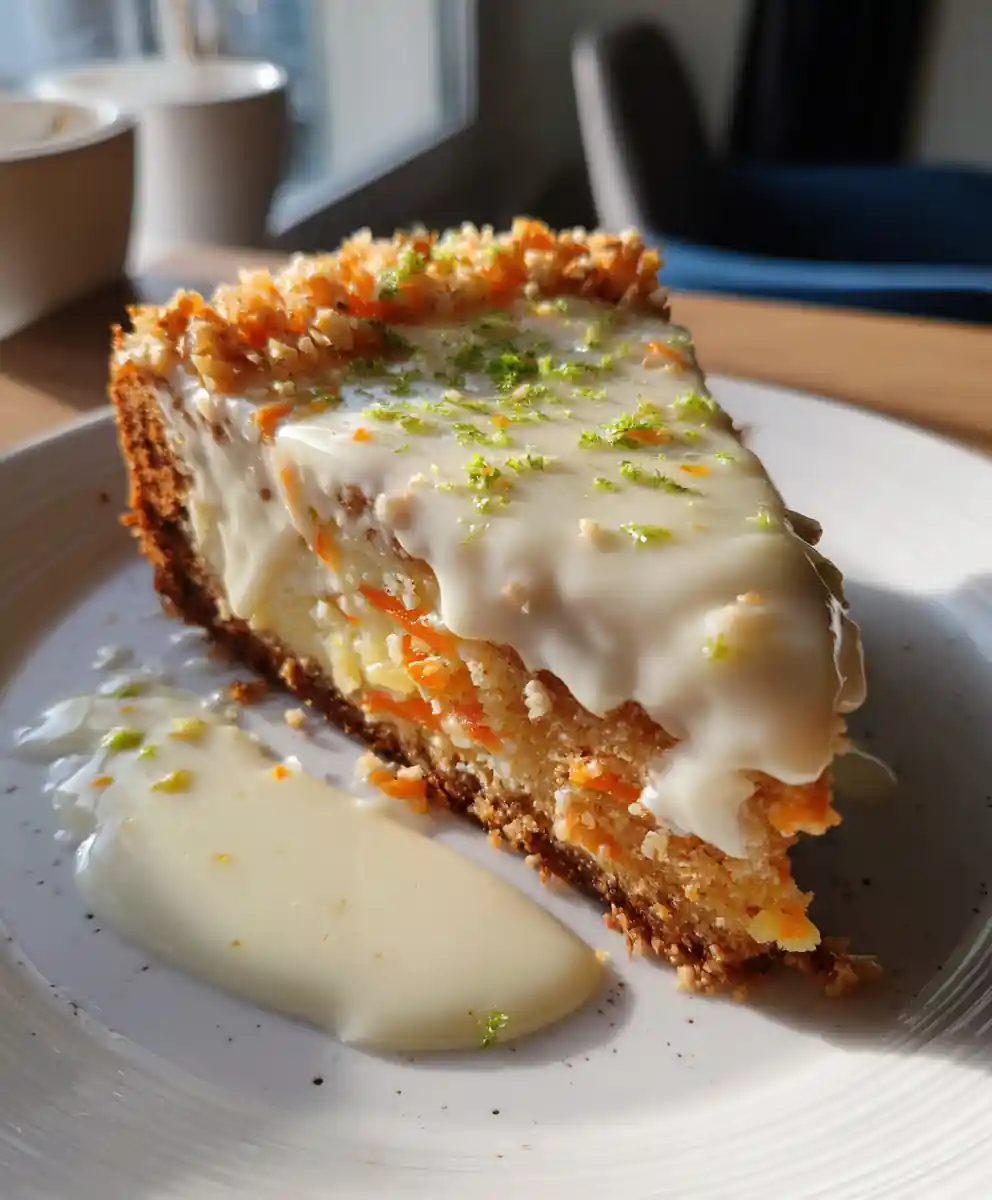 Hawaiian Carrot & Pineapple Cake With Coconut Lime Cream Cheese Glaze 5 Hawaiian Carrot & Pineapple Cake with Coconut Lime Cream Cheese Glaze