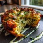 Herb Infused Mashed Potato Cheese Puffs With Golden Parmesan Crust 1767820125.9434006