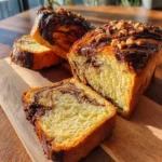 Honey Glazed Pecan Bread With Dark Chocolate Swirl 1767876707.4468806