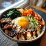 Korean Bibimbap With Miso Gochujang Glaze Sesame Nori Crunch 1767825908.1179278