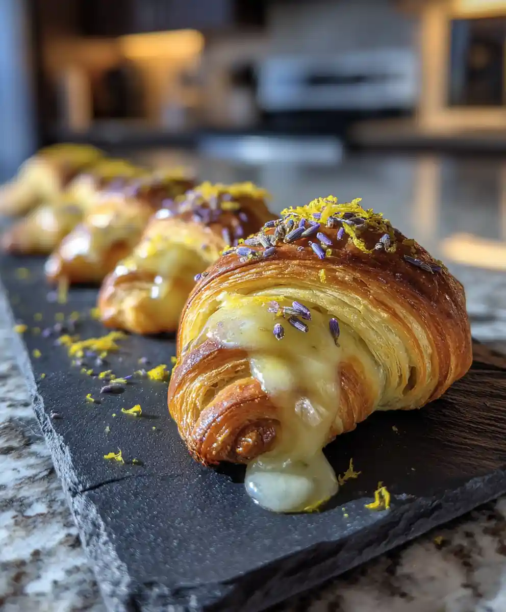 Lavender Swirled Lemon Cheesecake Crescent Rolls 5 Lavender Swirled Lemon Cheesecake Crescent Rolls