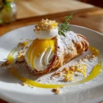 Lemon Meringue Cannoli With Toasted Almond Crumble 1767830627.1249335