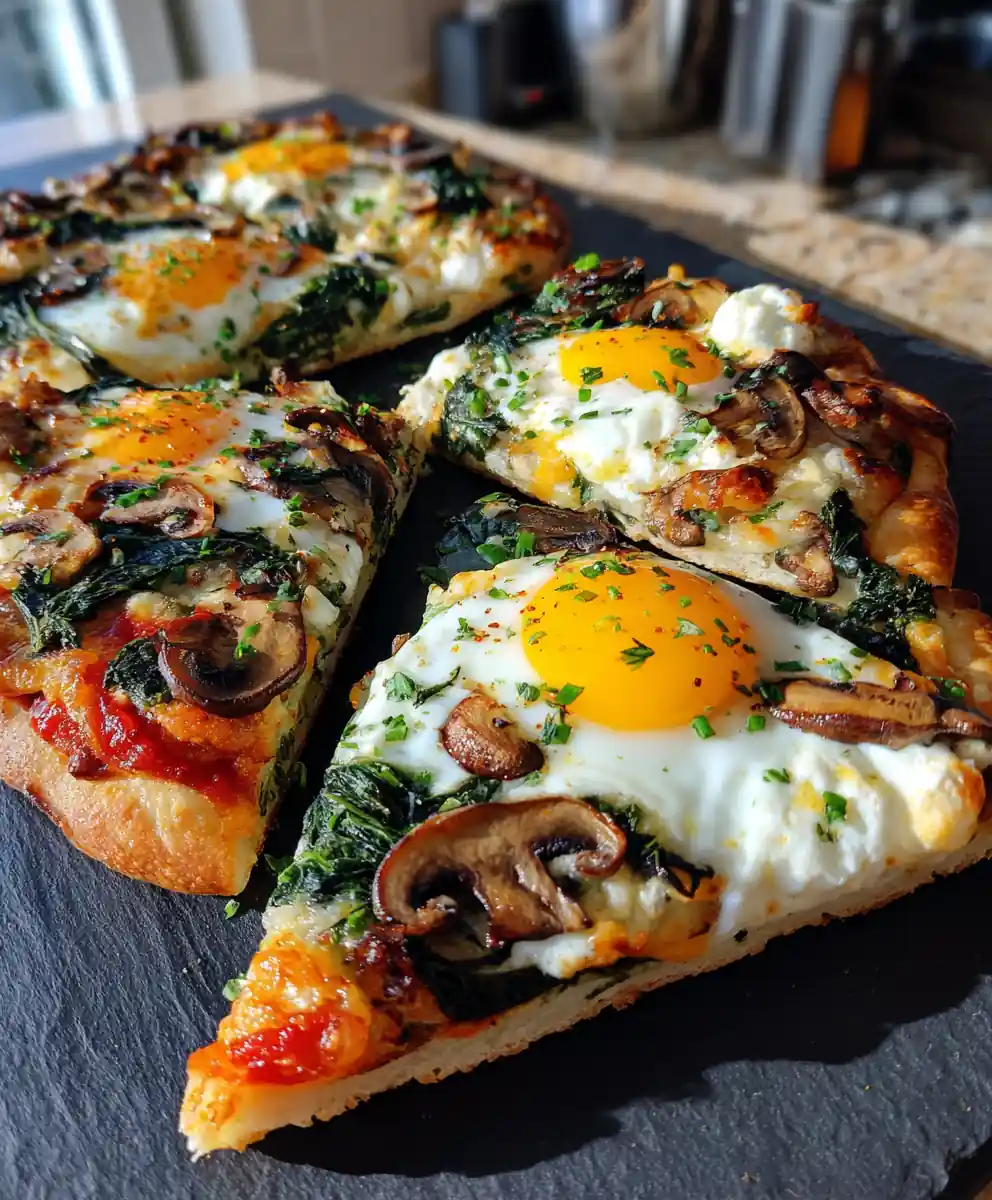 Lemon Thyme Ricotta Swirl Breakfast Pizza 5 Lemon Thyme Ricotta Swirl Breakfast Pizza