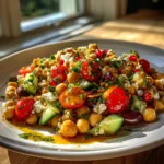 Mediterranean Chickpea Feta Salad With Pomegranate Molasses Drizzle 1767862142.854164
