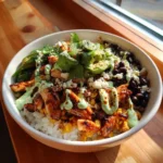 Mexican Street Corn Chicken Bowl With Cilantro Lime Crema 1767870895.4043646
