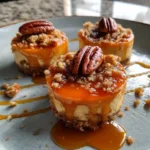 Mini Pecan Pie Cheesecakes With Orange Caramel Swirl 1767865177.3438096
