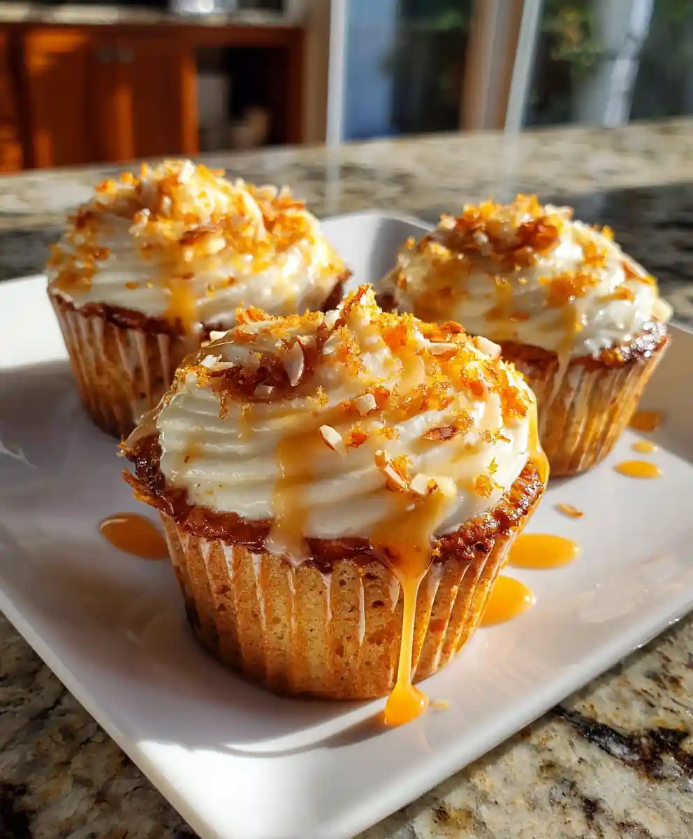 Orange Cardamom Glazed Carrot Cream Cheese Cupcakes 5 Orange Cardamom Glazed Carrot Cream Cheese Cupcakes