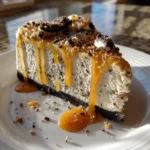 Oreo Cookies And Cream Cheesecake With Salted Caramel Swirl 1767838824.4044776