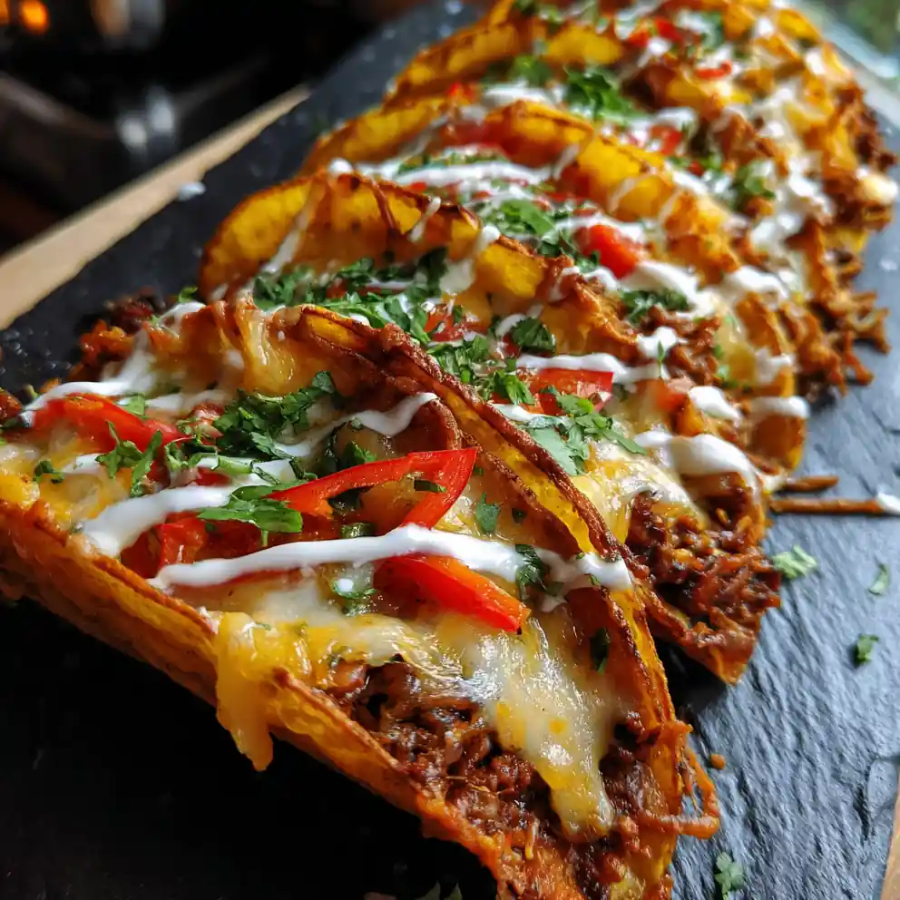 Oven Baked Cheesy Tacos With Chipotle Lime Swirl 4 Oven Baked Cheesy Tacos with Chipotle Lime Swirl