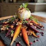 Roasted Beets And Carrots With Burrata And Pomegranate Walnut Dressing 6 Roasted Beets And Carrots With Burrata And Pomegranate Walnut Dressing 1767821569.1474938