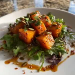 Roasted Butternut Squash Salad With Saffron Honey Cranberry Glaze 1767816666.2235756