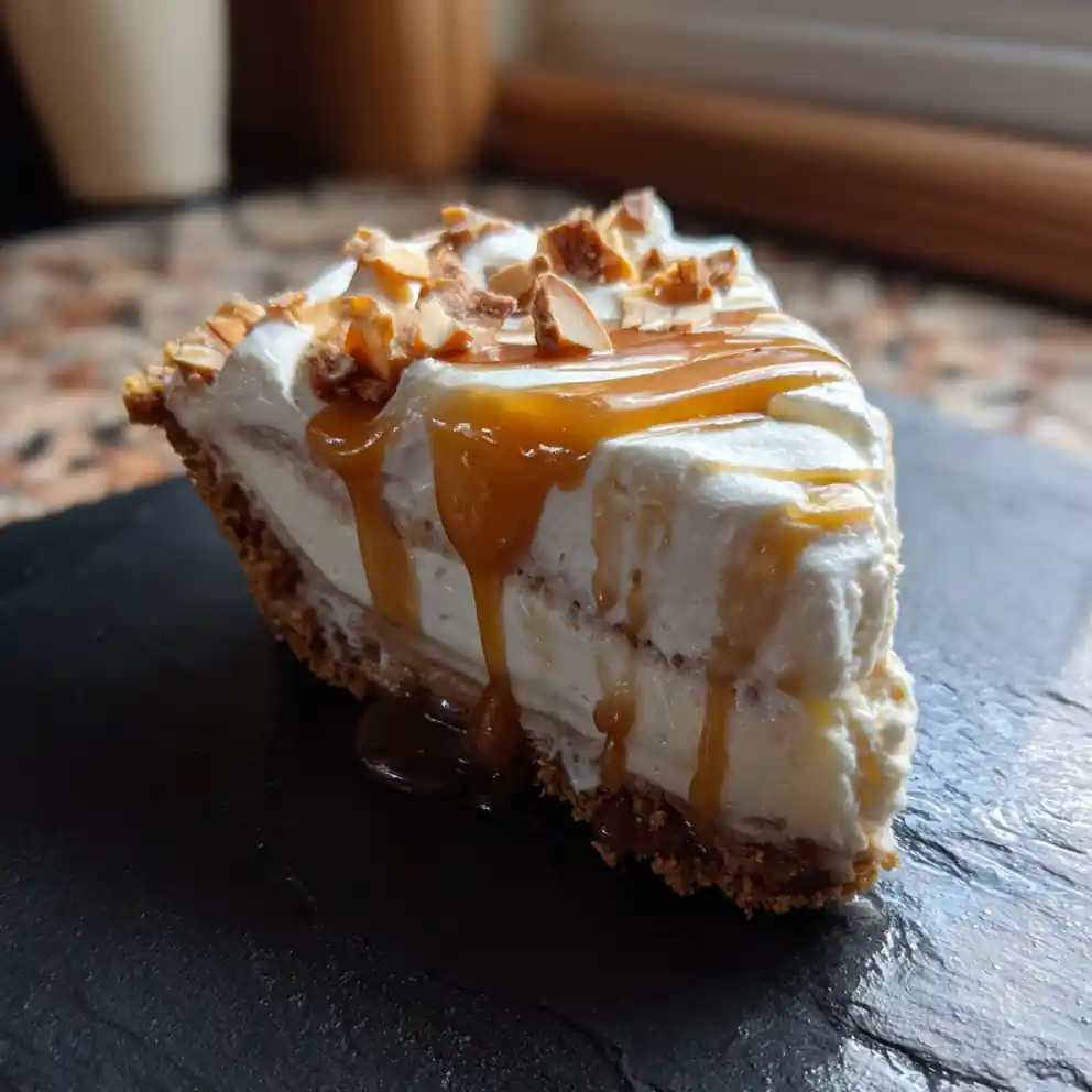 Root Beer Float Pie With Ginger Caramel Swirl 4 Root Beer Float Pie with Ginger Caramel Swirl
