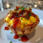 Sausage Egg Cheese Cups With Tomato Jam Glaze 6 Sausage Egg Cheese Cups With Tomato Jam Glaze 1767837787.1579