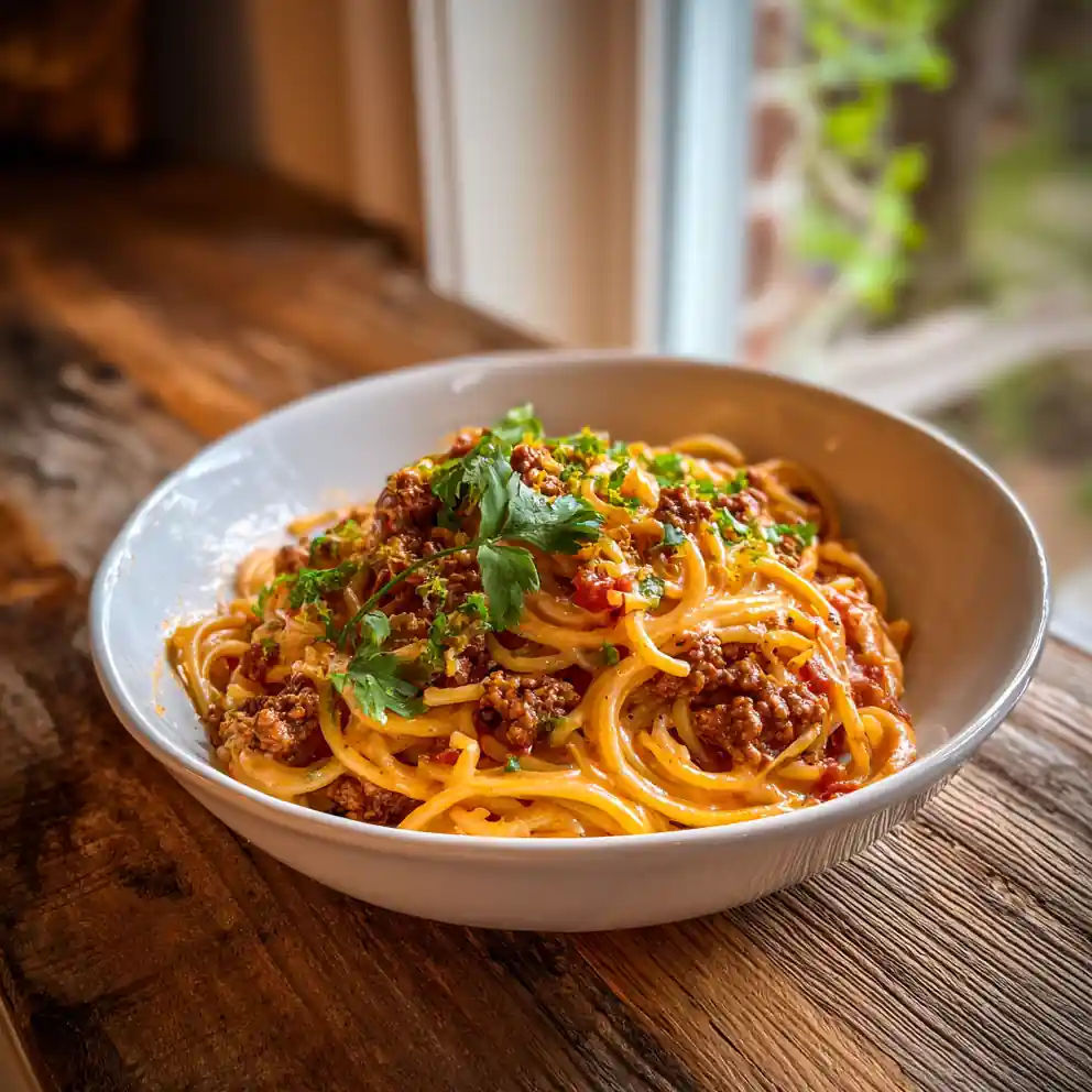 Smoky Chipotle Cream Swirl Cowboy Spaghetti 4 Smoky Chipotle Cream Swirl Cowboy Spaghetti