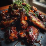Smothered Turkey Wings In Pomegranate Glazed Gravy 6 Smothered Turkey Wings In Pomegranate Glazed Gravy 1767823802.1839461