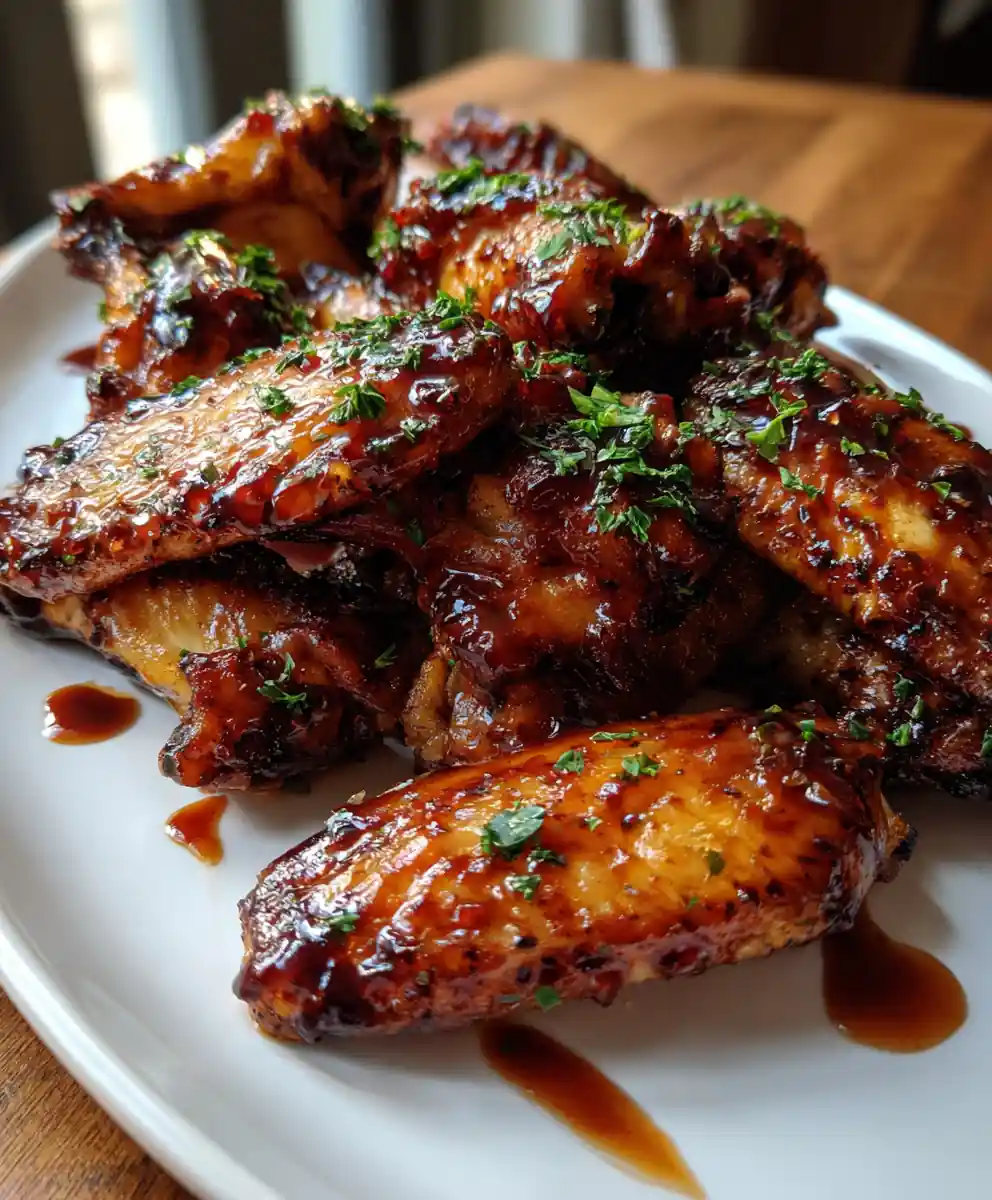 Smothered Turkey Wings With Pomegranate Glaze Gravy 5 Smothered Turkey Wings with Pomegranate Glaze Gravy