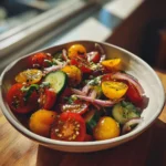 Summer Cherry Tomato Salad With Lemon Pistachio Gremolata 1767836476.0937784