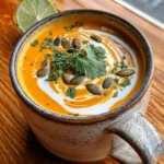 Thai Coconut Pumpkin Soup With Charred Lemongrass Cream Swirl 4 Thai Coconut Pumpkin Soup With Charred Lemongrass Cream Swirl 1767863026.3370922