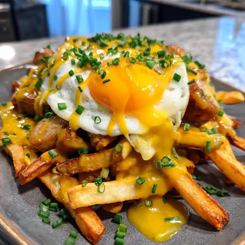 Turmeric Hollandaise Breakfast Poutine 4 Turmeric Hollandaise Breakfast Poutine