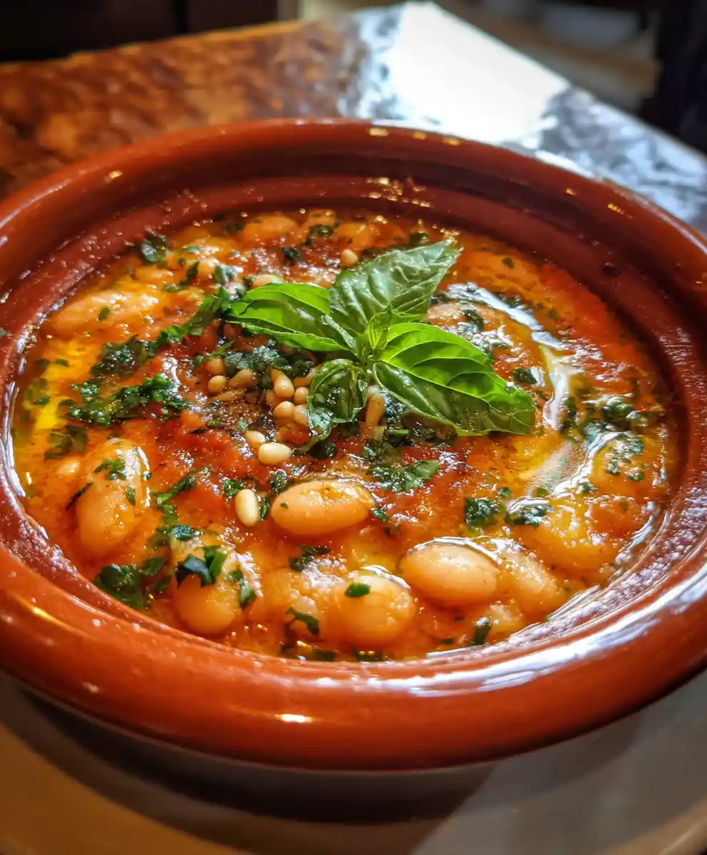 Tuscan Butter Beans With Lemon Basil Cream Swirl 5 Tuscan Butter Beans with Lemon Basil Cream Swirl