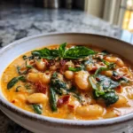 Tuscan Butter Beans With Spinach Sun Dried Tomato Creamy Almond Garlic Swirl 1767819850.16431