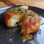 Cheddar Stuffed Crispy Hash Browns With Rosemary Garlic Drizzle 1772036268.185107
