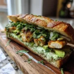 Cilantro Lime Chicken Avocado Sandwich With Cream Cheese Swirl 1772096124.1220124