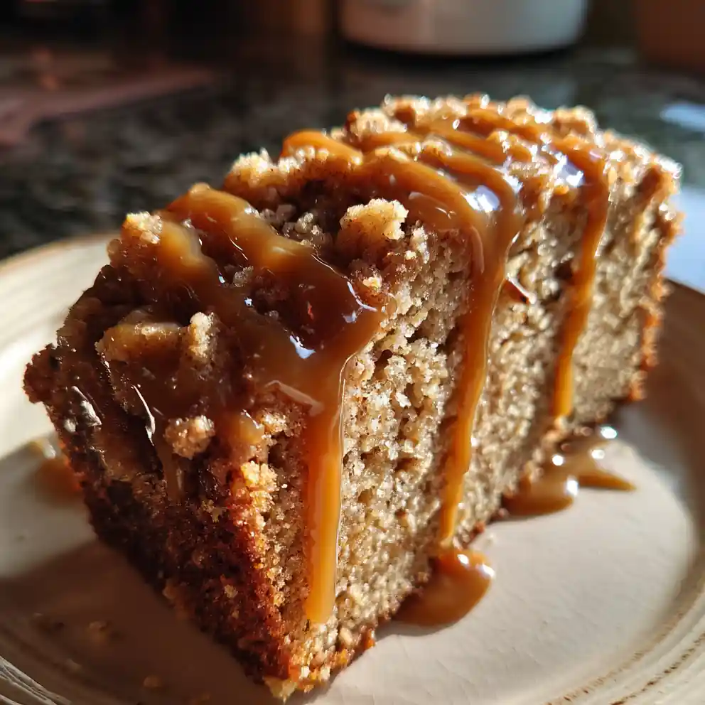 Cinnamon Crumb Banana Bread With Salted Caramel Swirl 1772107957.43055