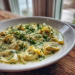 Creamy Basil Ricotta Swirl Lasagna Tortellini Soup 1772110948.0855715