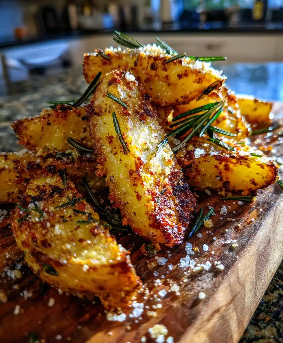 Crispy Rosemary Paprika Parmesan Crusted Potatoes 5 Crispy Rosemary Paprika Parmesan Crusted Potatoes