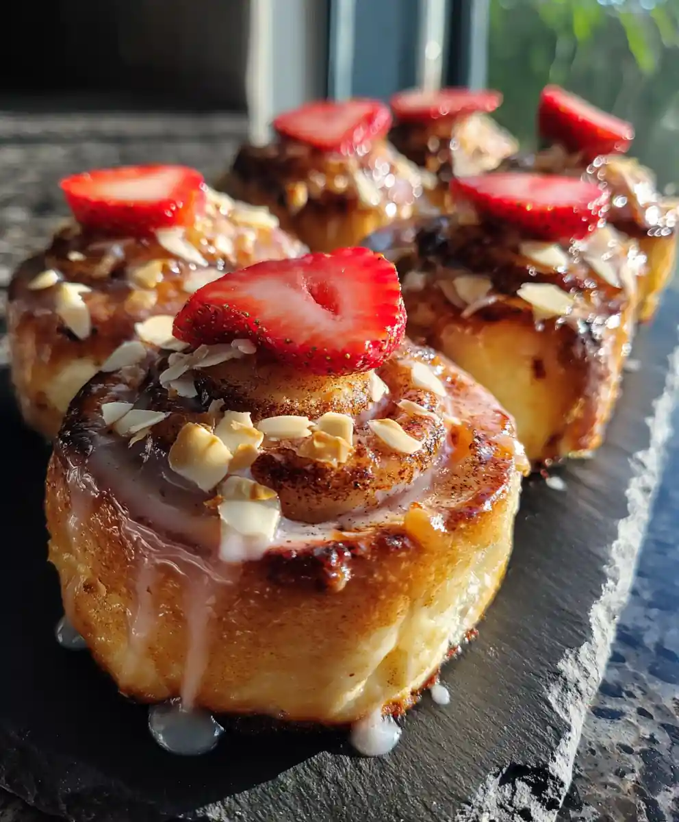 Lemon Zest Strawberry Cheesecake Rolls With Cinnamon Swirl 5 Lemon Zest Strawberry Cheesecake Rolls With Cinnamon Swirl