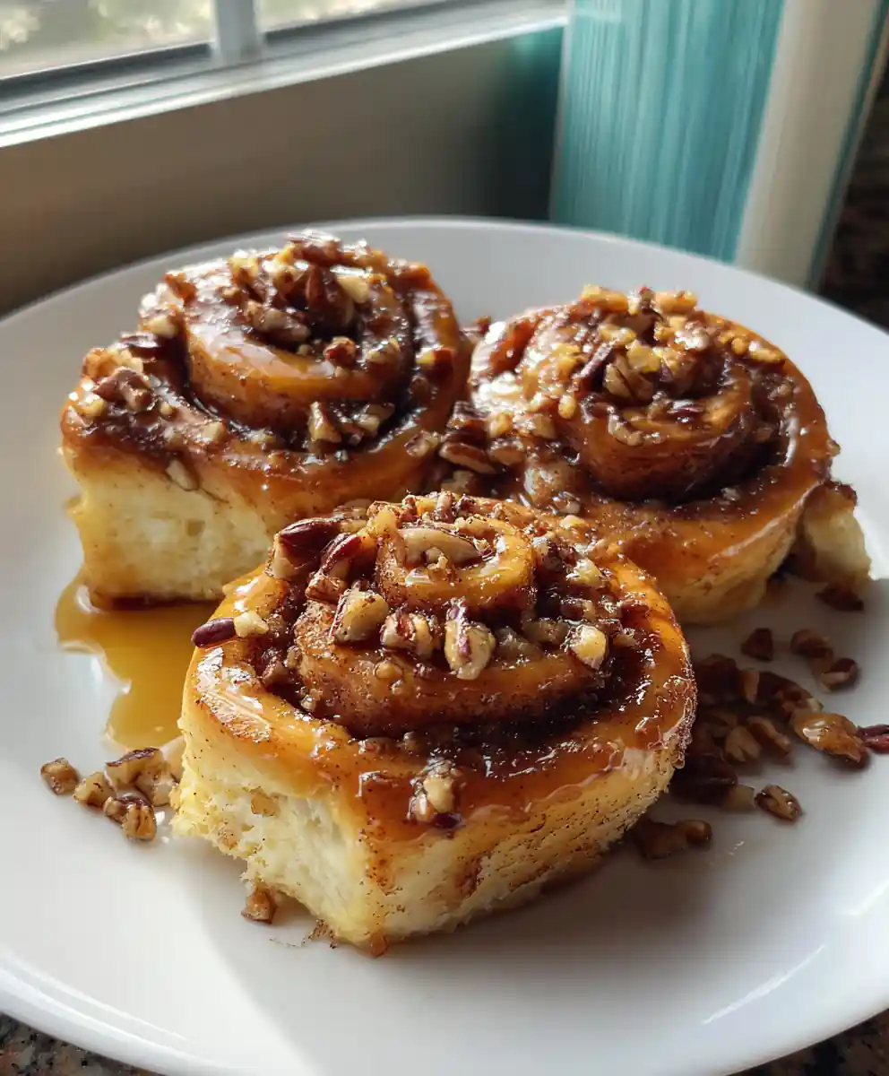 Maple Pecan Caramel Cinnamon Roll Bread Twists 5 Maple Pecan Caramel Cinnamon Roll Bread Twists