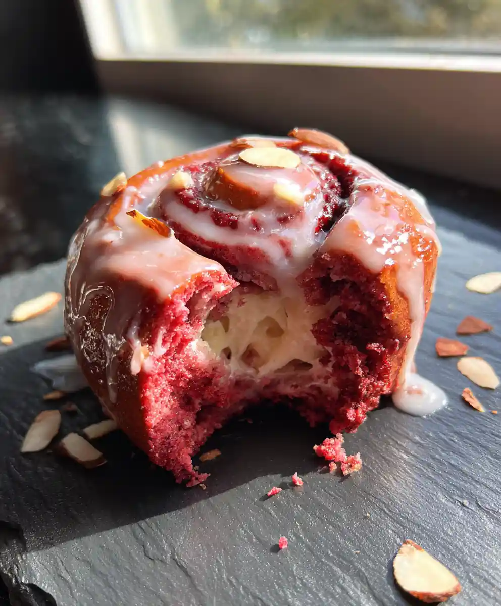 Red Velvet Cinnamon Rolls With Cardamom Cream Cheese Swirl 5 Red Velvet Cinnamon Rolls With Cardamom Cream Cheese Swirl