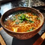 Sesame Ginger Egg Roll Soup With Green Onion Swirl 1772029820.5332758