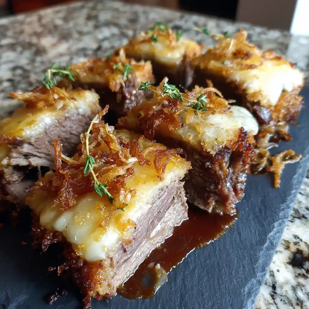 Slow Cooked French Onion Pot Roast With Gruyere Crust 1772099149.5777016