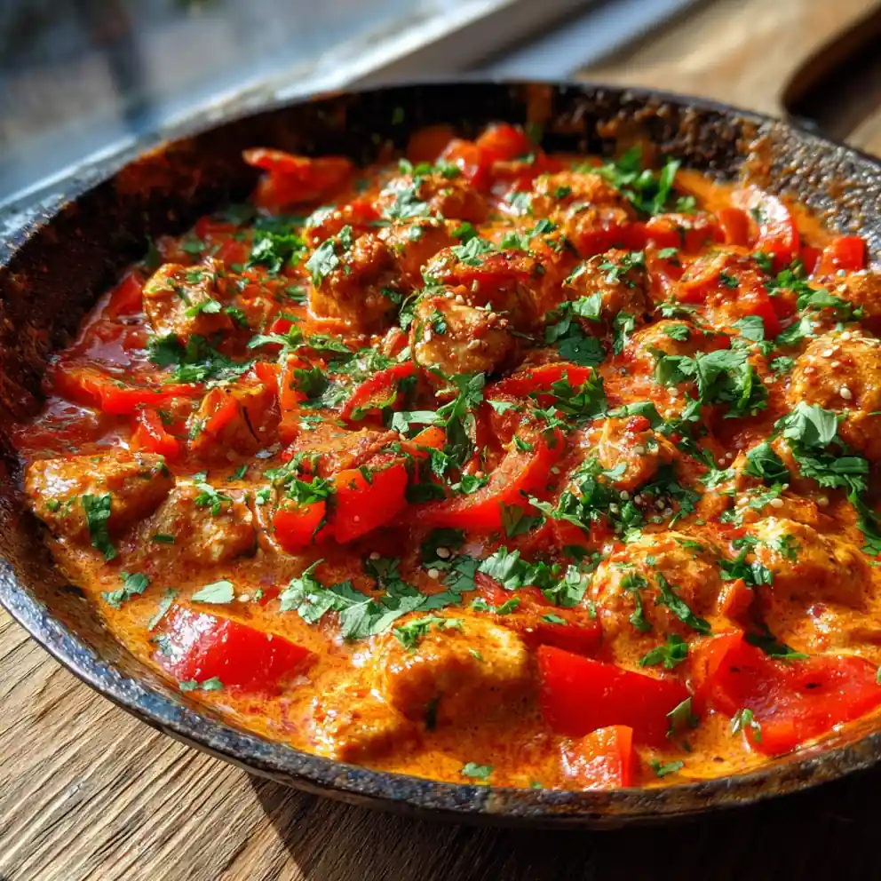 Smoky Cashew Cream Butter Chicken Skillet 4 Smoky Cashew Cream Butter Chicken Skillet